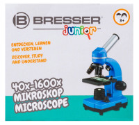 Микроскоп Bresser Junior Biolux SEL 40–1600x, зеленый