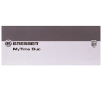 Часы настольные Bresser MyTime Duo LCD, белые