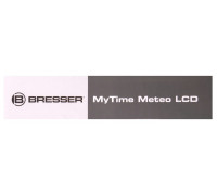 Часы настенные Bresser MyTime Meteotime LCD, белые