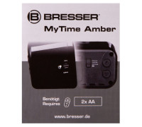 Часы Bresser MyTime Amber, черные