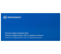 Метеостанция Bresser Thermo Hygro Quadro NLX с тремя датчиками