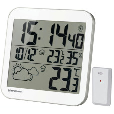 Часы настенные Bresser MyTime LCD, белые