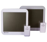 Часы настенные Bresser MyTime LCD, белые