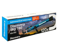 Телескоп Levenhuk Discovery Sky T60 с книгой