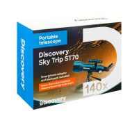 Телескоп Levenhuk Discovery Sky Trip ST70 с книгой