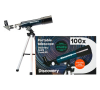 Телескоп Levenhuk Discovery Spark Travel 50 с книгой