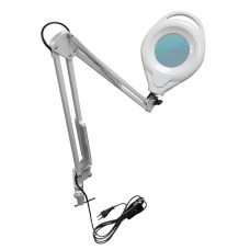 Лупа-лампа Kromatech бестеневая 5x, 100 мм, на струбцине, с подсветкой (120 LED) GF-500
