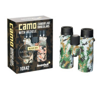 Бинокль Levenhuk Camo Dots 10x42 с сеткой