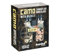 Бинокль Levenhuk Camo Dots 10x42 с сеткой