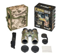 Бинокль Levenhuk Camo Grass 10x42 с сеткой