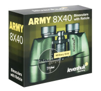 Бинокль Levenhuk Army 8x40 с сеткой