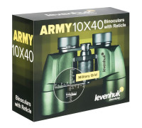 Бинокль Levenhuk Army 10x40 с сеткой