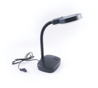 Лупа - лампа с подсветкой Veber 8611 3D, 3дптр, 86 мм, черная(уценка 01)