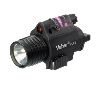 Подствольный фонарь Veber FL-04 с лазером