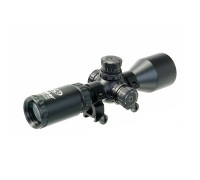 Прицел Veber Black Fox 3-9x42 RG MD с кольцами на Weaver