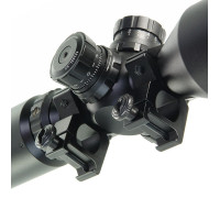 Прицел Veber Black Fox 3-9x42 RG MD с кольцами на Weaver