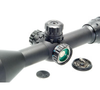 Прицел оптический Veber Black Fox 3-9x50 AO RG MD