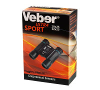 Бинокль Veber Ultra Sport БН 12x25 черный