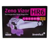 Лупа налобная с аккумулятором Levenhuk Zeno Vizor HR6