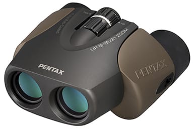 Бинокль PENTAX UP 8–16x21, коричневый